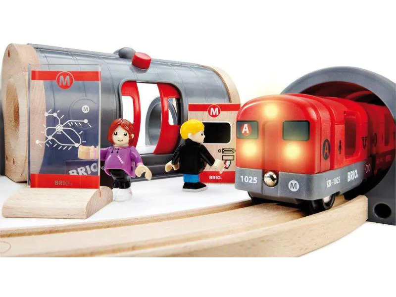 BRIO Eisenbahn Metro Set