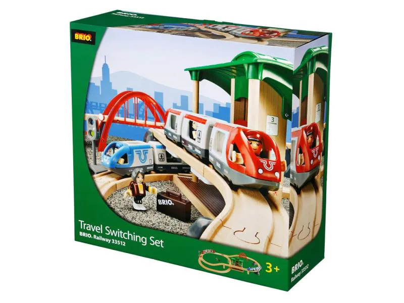 BRIO Eisenbahn Reisezug Set