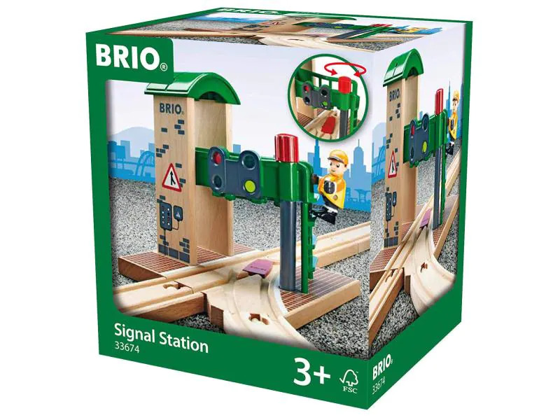 BRIO Eisenbahn Signal Station