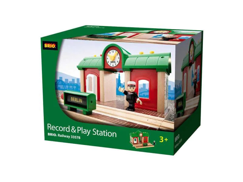 BRIO Eisenbahn Sprechender Bahnhof
