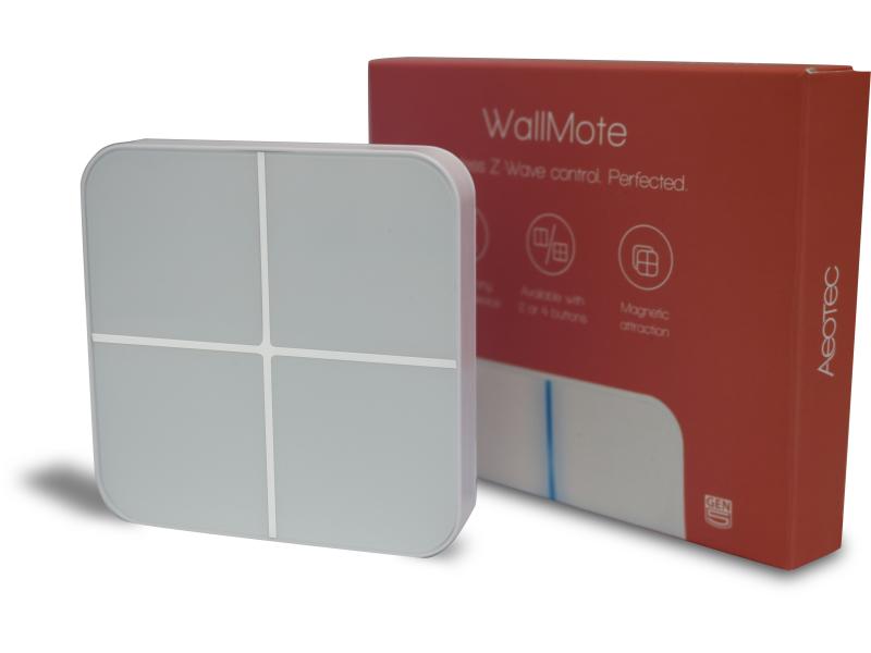 Aeotec Funk-Wandsender Z-Wave WallMote Quad