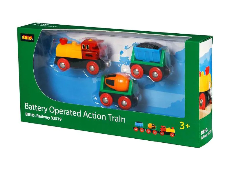 BRIO Eisenbahn Zug mit Batterielok