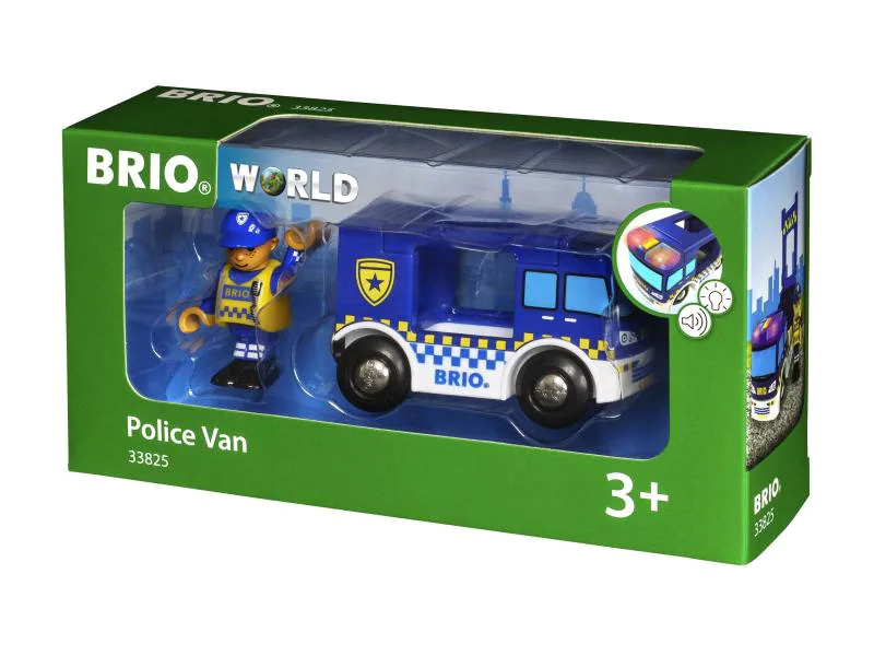 BRIO Polizeiwagen Light &amp; Sound