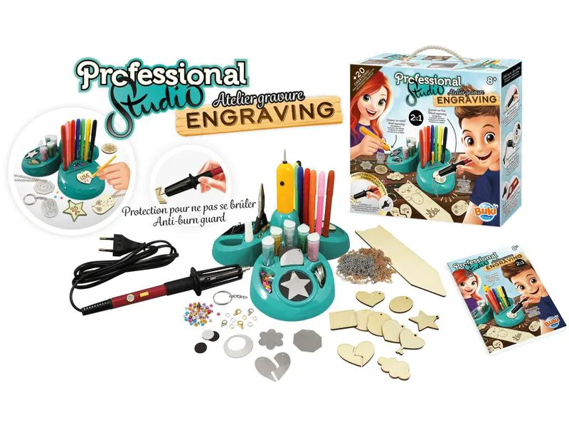 Buki Experimentierkasten Professional Studio – Atelier gravure