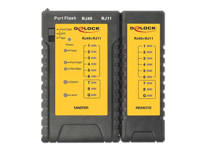 Delock LAN-Tester Master RJ11/RJ45