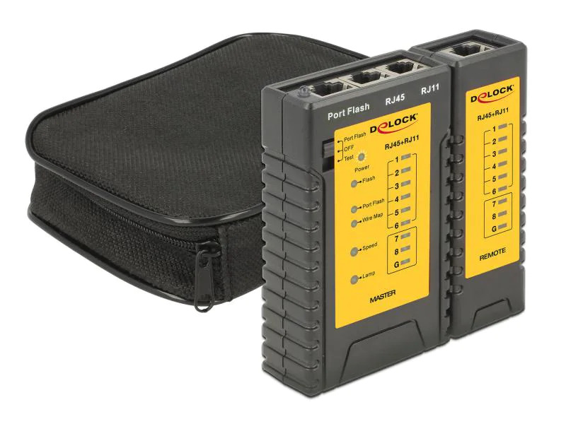 Delock LAN-Tester Master RJ11/RJ45