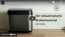 Panasonic Brotbackmaschine SD-YR2550 Edelstahl/Schwarz