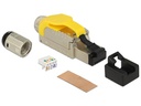 Delock Stecker RJ45 Cat. 6A Feldkonfektion, 1 Stück