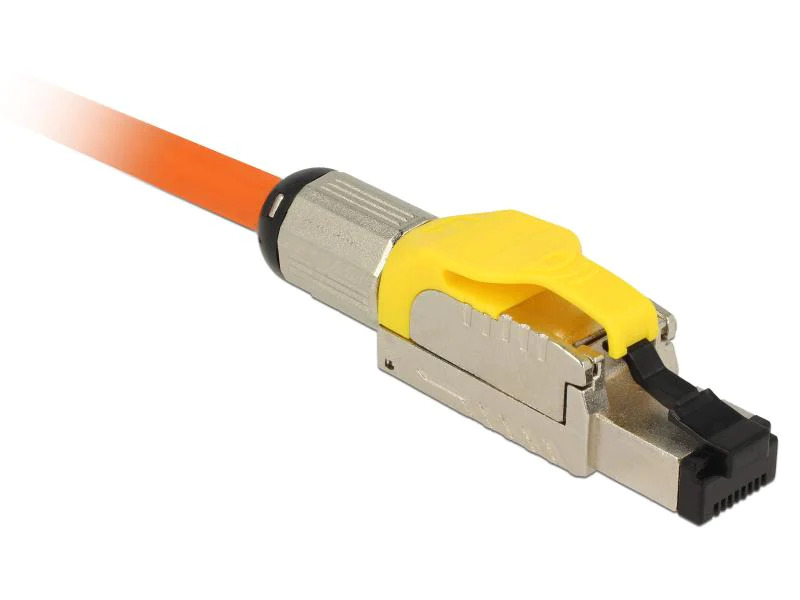 Delock Stecker RJ45 Cat. 6A Feldkonfektion, 1 Stück