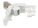 Delock Stecker RJ45 Cat.6 UTP 2 Stück, Weiss
