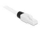 Delock Stecker RJ45 Cat.6 UTP werkzeugfrei 1 Stück, Weiss