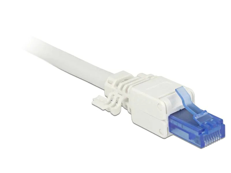 Delock Stecker RJ45 Cat.6A UTP werkzeugfrei, 2 Stück