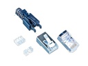 Wirewin Stecker RJ45 KAT6A Securelock 10 Stück, Schwarz