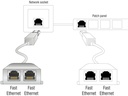 Delock Anschlussverdoppler 2x 100Mbps LAN 1 Stück