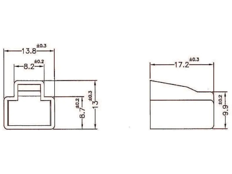 Delock Blindstecker RJ45 10 Stück