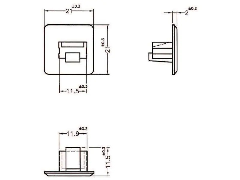 Delock Blindstecker RJ45 10 Stück