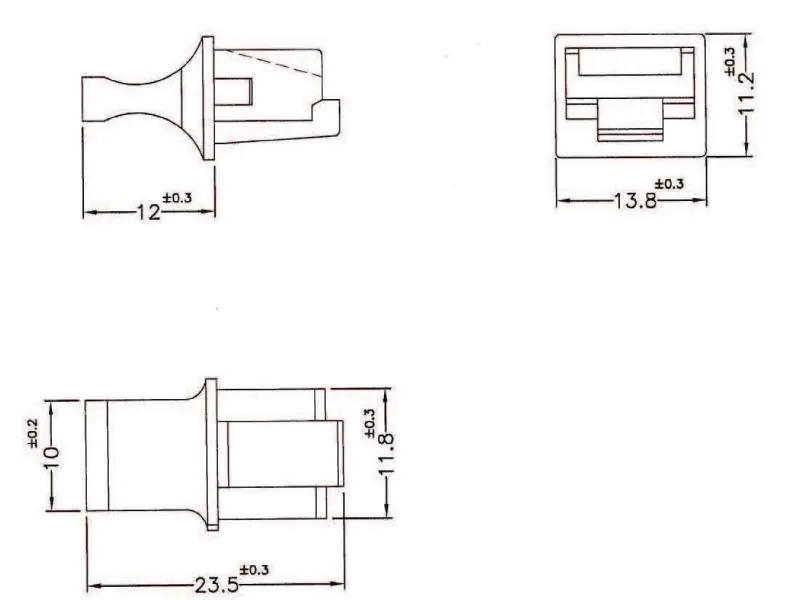 Delock Blindstecker RJ45 mit Griff 10 Stück
