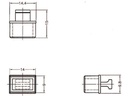 Delock Blindstecker SFP mit Griff 10 Stück