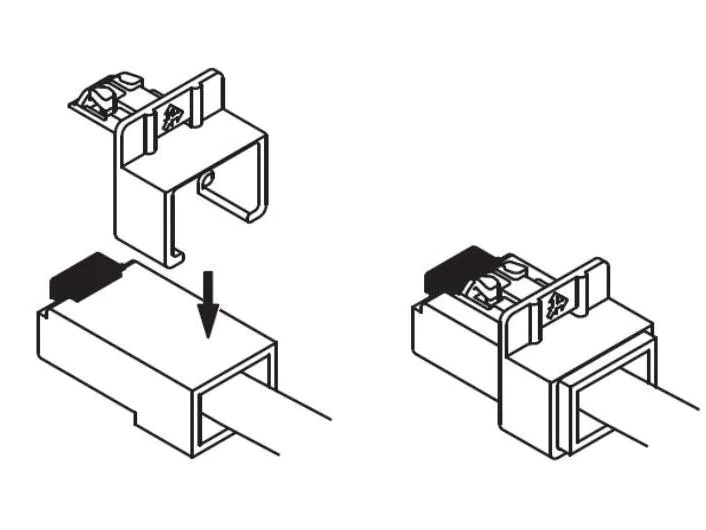 Delock Clip RJ45 Kabel Portverriegelung 40 Stück