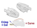 Delock Knickschutztülle RJ45 Transparent, 20 Stück