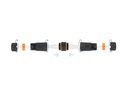 Delock Kupplung RJ-45, Cat.6A, orange, Wasserfest 1 Stück