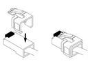 Delock Reparatur Clips RJ45 Set 16 Stück