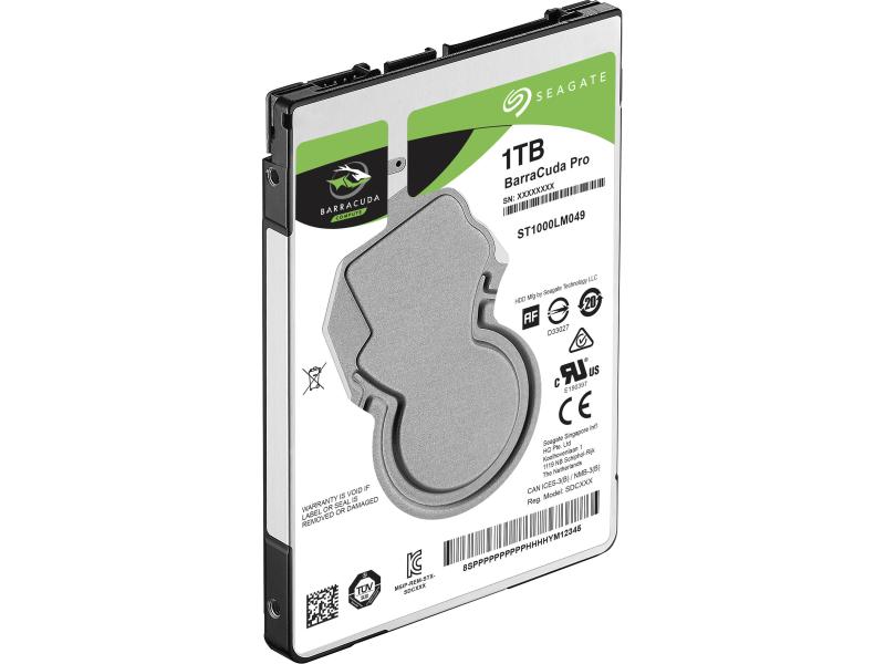 Seagate Harddisk BarraCuda Pro 2.5 SATA 1 TB