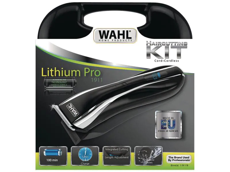 Wahl Haarschneider Lithium Pro Schwarz