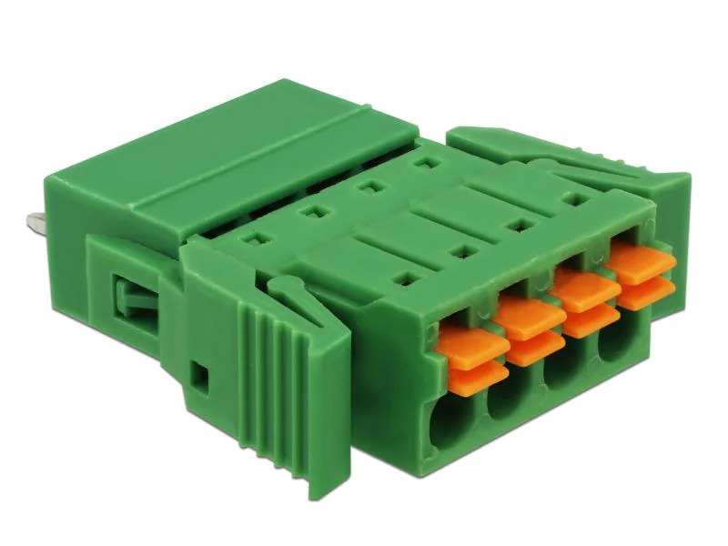 Delock Terminalblock 4Pin, 3,81mm Rastermass vertikal
