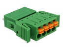Delock Terminalblock 4Pin, 3,81mm Rastermass vertikal