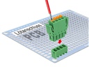 Delock Terminalblock 4Pin, 3,81mm Rastermass vertikal