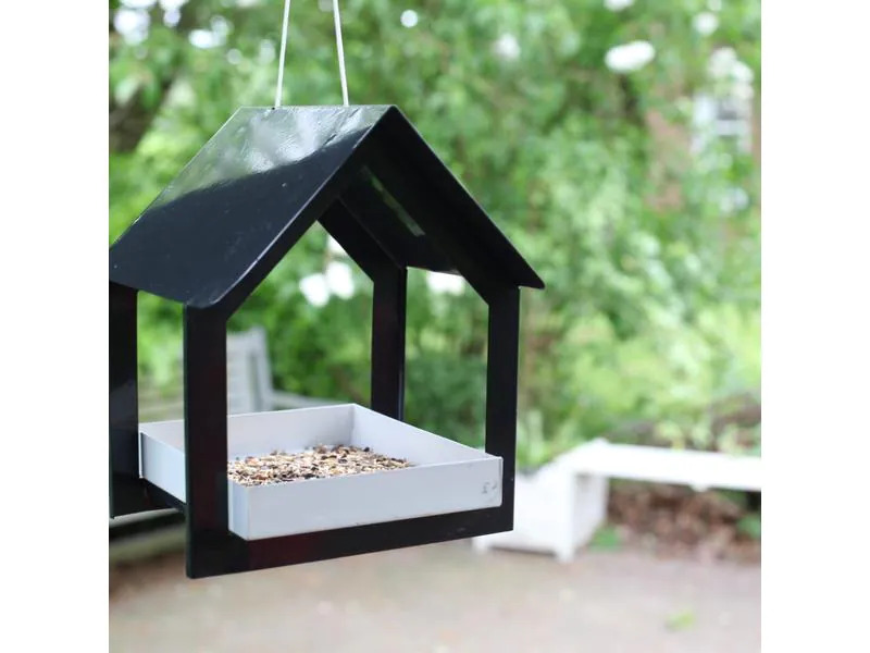 Esschert Design Futterspender Anthrazit