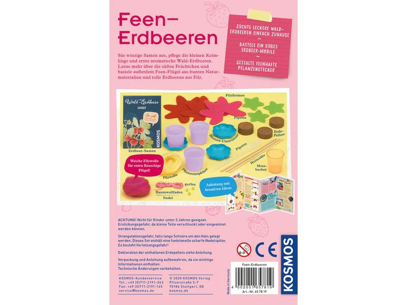 Kosmos Experimentierkasten Feen-Erdbeeren