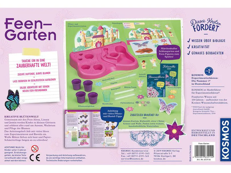 Kosmos Experimentierkasten Feen-Garten
