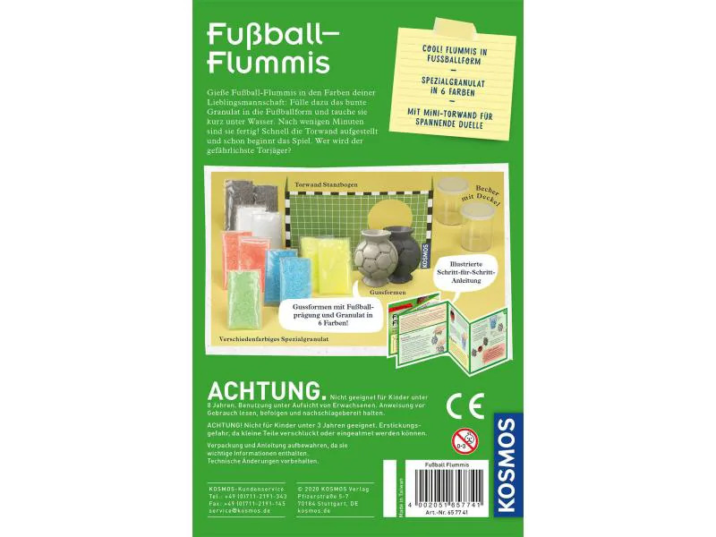 Kosmos Experimentierkasten Fussball-Flummis