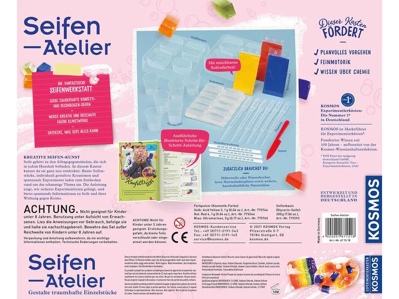 Kosmos Experimentierkasten Seifen-Atelier