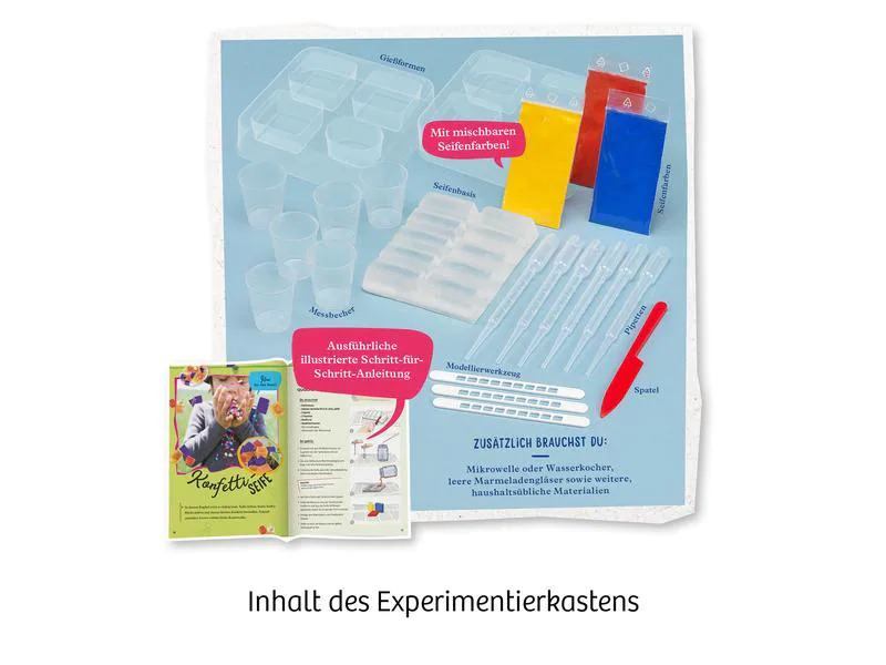 Kosmos Experimentierkasten Seifen-Atelier