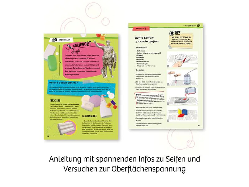 Kosmos Experimentierkasten Seifen-Atelier