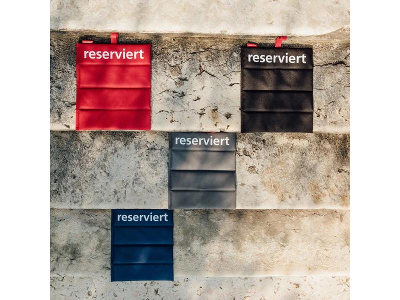 Reisenthel Sitzkissen «reserviert» Navy
