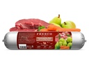 FRESCO Nassfutter BARF Rind mit Karotten, 400 g