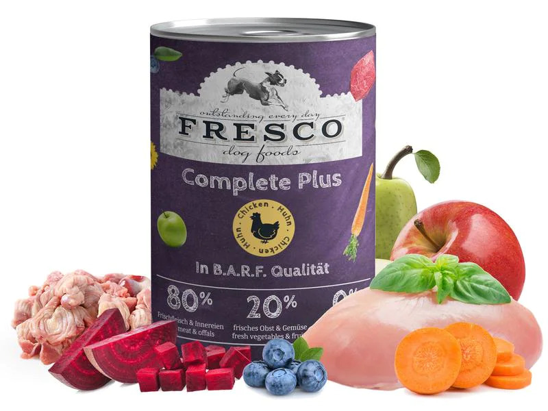 FRESCO Nassfutter Complete Plus Huhn 400 g