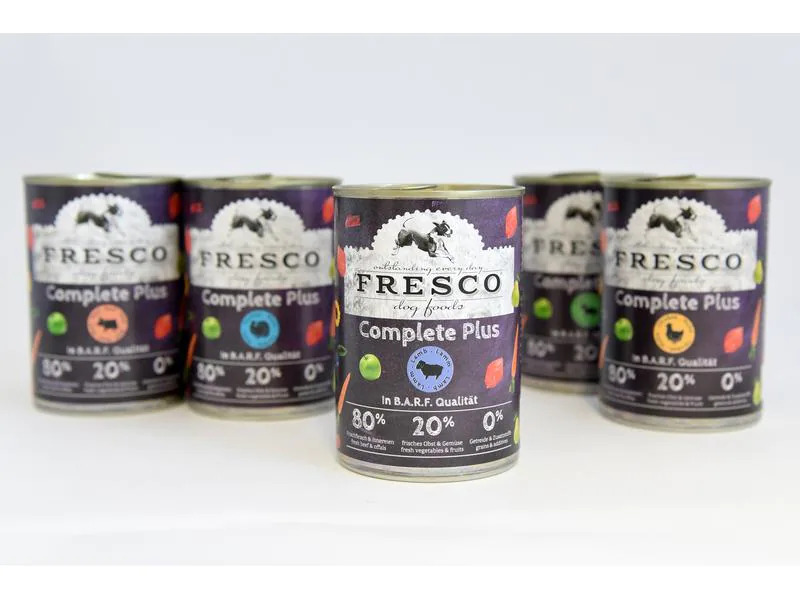 FRESCO Nassfutter Complete Plus Lamm 400 g