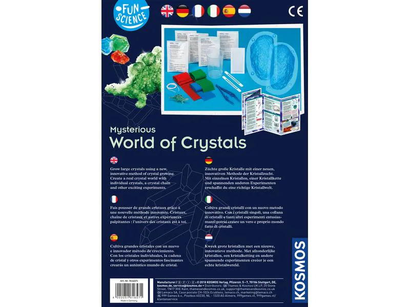 Kosmos Experimentierkasten World of Crystals