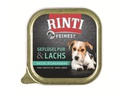 Rinti Nassfutter Feinest Geflügel Pur &amp; Lachs, 11 x 150 g