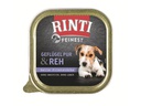 Rinti Nassfutter Feinest Geflügel Pur &amp; Reh, 11 x 150 g