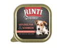 Rinti Nassfutter Feinest Geflügel Pur &amp; Schinken, 11 x 150 g