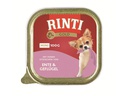 Rinti Nassfutter Gold Mini Ente &amp; Geflügel, 16 x 100 g