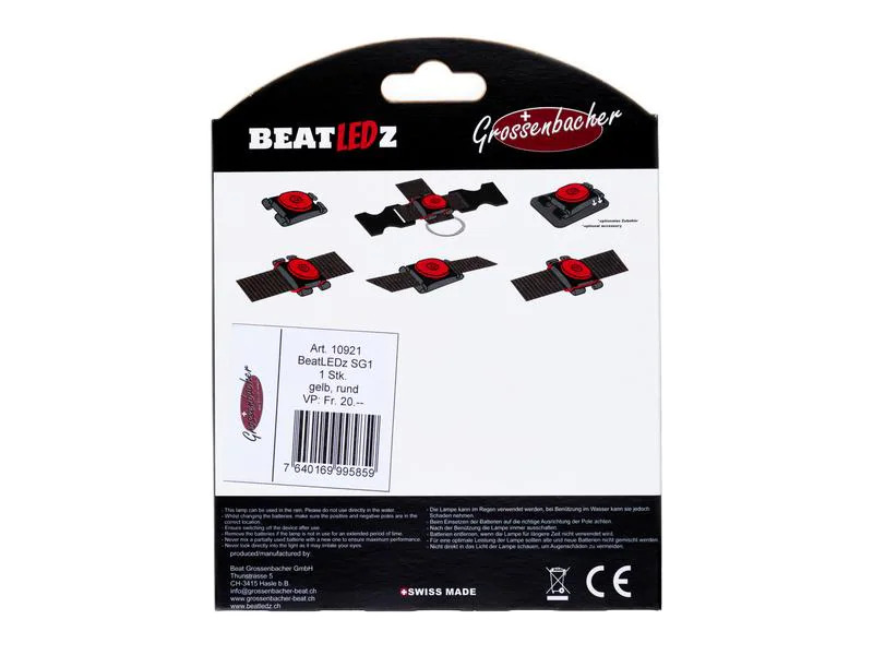 Grossenbacher Leuchte BeatLEDz SG1, Rot