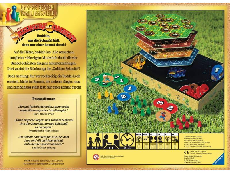 Ravensburger Familienspiel Die Maulwurf Company
