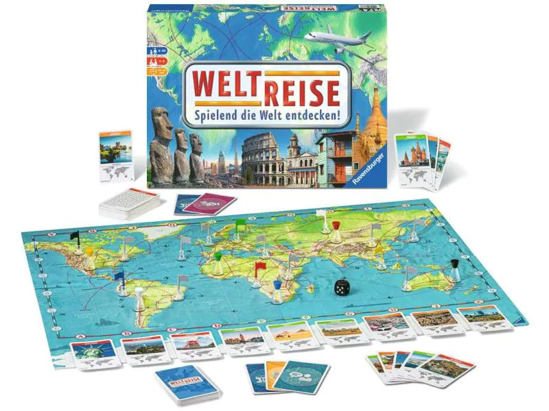 Ravensburger Familienspiel Weltreise